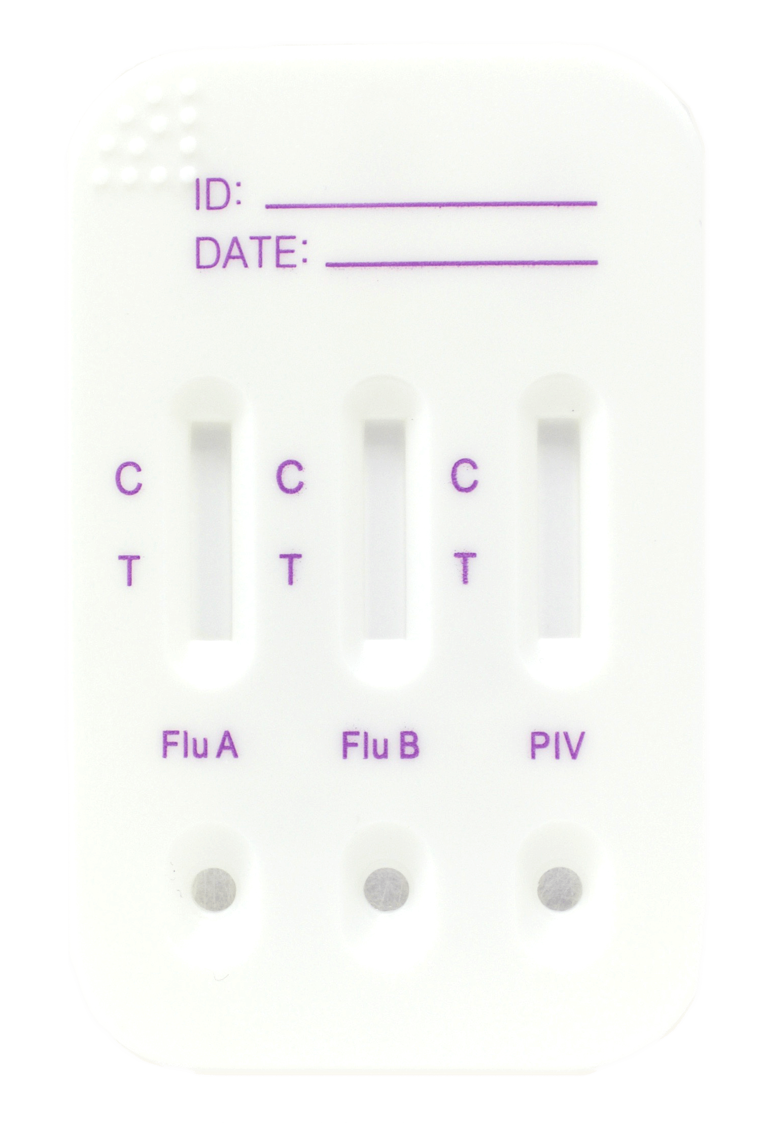 Prueba Influenza A / B + PIV - IgM - 3 en 1- CERTUM Kabla