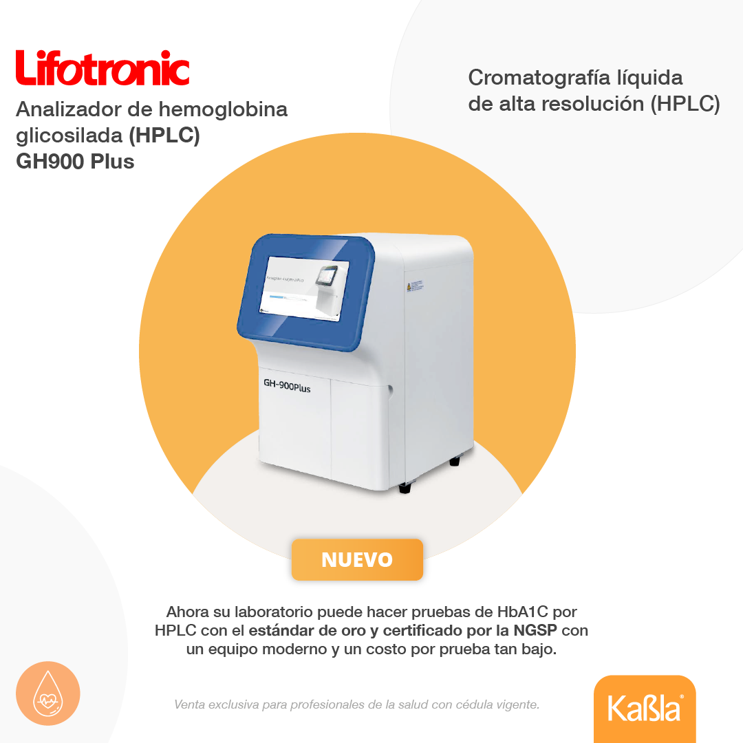 analizador-de-hemoglobina-glicosilada-(HPLC)-GH-900 Plus-lifotrinic