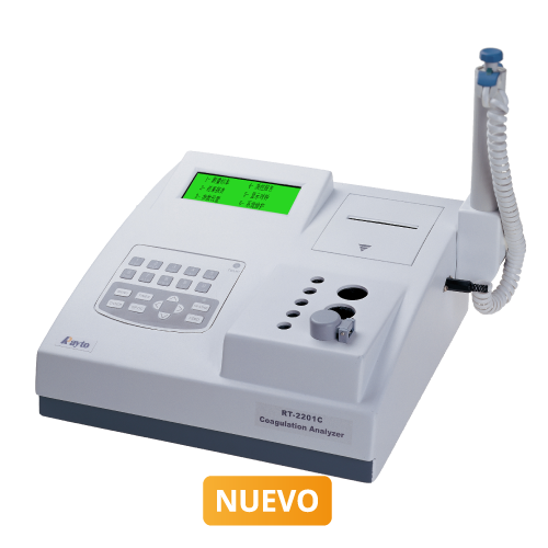 Analizador de coagulación semiautomático-Rayto RT-2201C