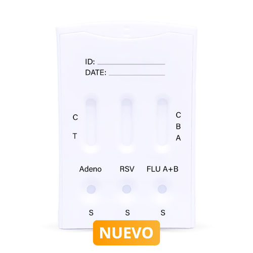 Prueba Rápida de Adenovirus, RSV, Influenza A+B | CERTUM