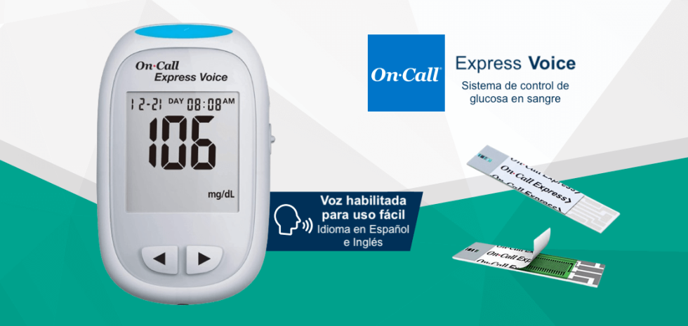 Glucómetro On Call Express Voice